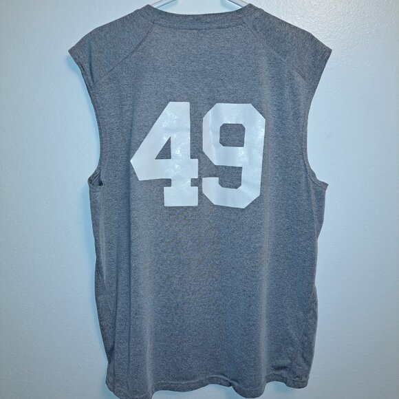 Adidas FBU Climalite #49 Sleeveless Tank Top large - Picture 4 of 6